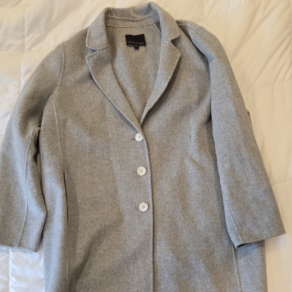 Banana Republic Gray Women's Coat